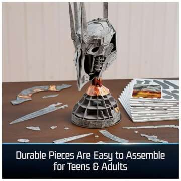 4D Build Sauron Helmet Model Kit for Lord of The Rings