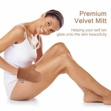 GAIYAH Velvet Tanning Mitt Even Self-Tan Application