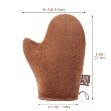 GAIYAH Velvet Tanning Mitt Even Self-Tan Application