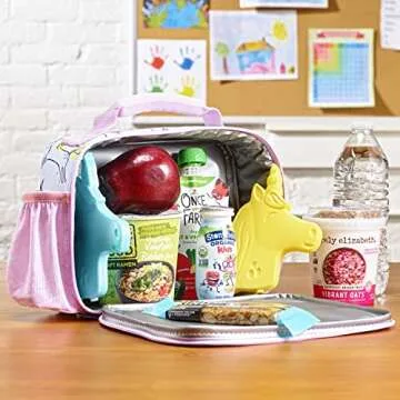 Cool Coolers Kids Lunch Box Ice Packs Multicolored 4 Pack