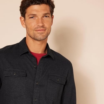 Shop Stylish Amazon Essentials Flannel Shirt for Fall