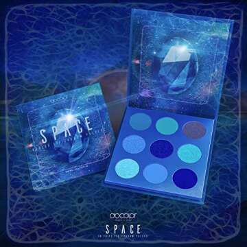 docolor Gemstone Eyeshadow Palette 54 Colors Eye Shadow Matte Glitter Professional Makeup Eye Shadow Powder Long Lasting Waterproof Cosmetic Eye Shadow Palette