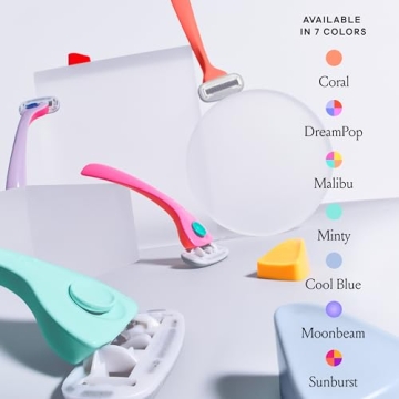 Billie Women’s Razor Kit with Magnetic Holder & Refills