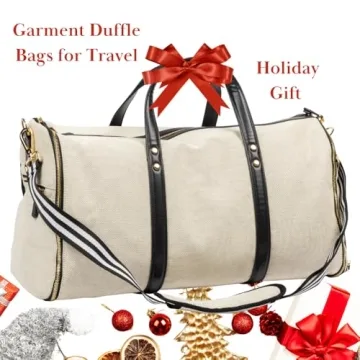 Kendall Country Carry On Bag for Women - Premium Convertible Garment Duffel for Travel, Great as a Garment Bag for Suits and Dresses, with Shoe Pocket and Cute Shoulder Strap