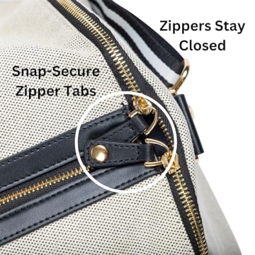 Kendall Country Carry On Bag for Women - Premium Convertible Garment Duffel for Travel, Great as a Garment Bag for Suits and Dresses, with Shoe Pocket and Cute Shoulder Strap