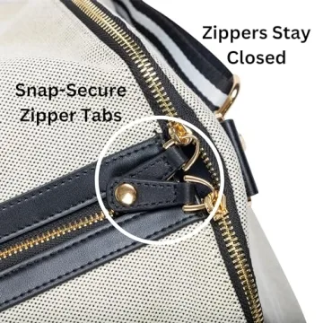 Kendall Country Carry On Bag for Women - Premium Convertible Garment Duffel for Travel, Great as a Garment Bag for Suits and Dresses, with Shoe Pocket and Cute Shoulder Strap