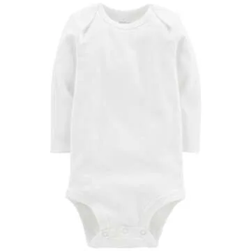 Soft Infant Bodysuits - 7-Pack Long Sleeve for Comfort