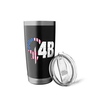 4B Movement American Stainless Steel Insulated Tumbler