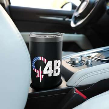 4B Movement American Stainless Steel Insulated Tumbler