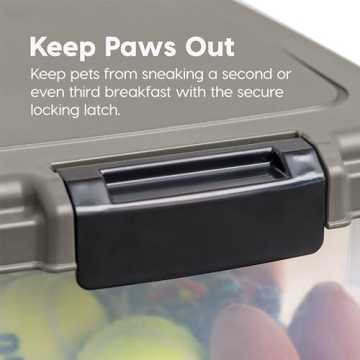 IRIS USA Airtight Dog Food Storage Container Combo Set