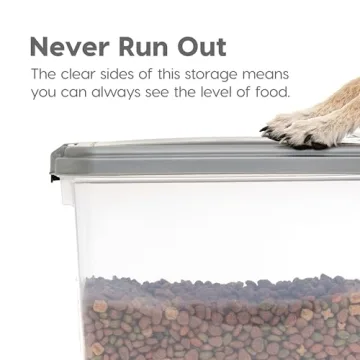 IRIS USA Airtight Dog Food Storage Container Combo Set