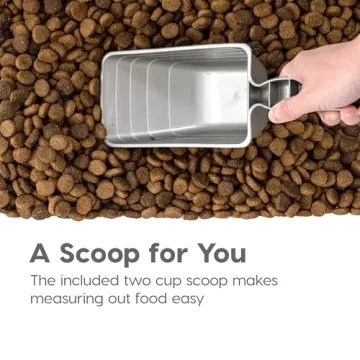 IRIS USA Airtight Dog Food Storage Container Combo Set