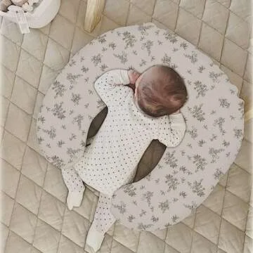 Lethooly Nursing Pillow Cover Set, Ultra-Soft & Safe