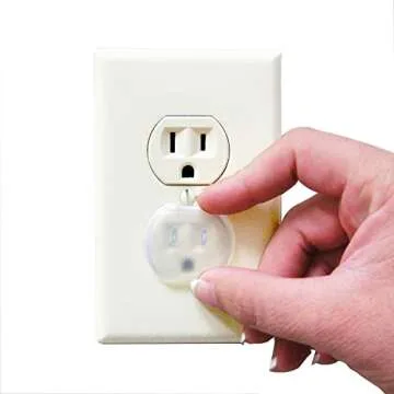 Dreambaby Baby Safety Outlet Plug Covers for Childproofing