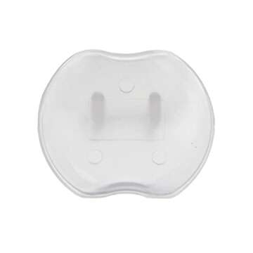 Dreambaby Plastic Baby Safety Outlet Plug Covers - 12 Pack - Outlet Covers Baby Proofing