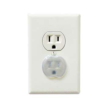 Dreambaby Plastic Baby Safety Outlet Plug Covers - 12 Pack - Outlet Covers Baby Proofing