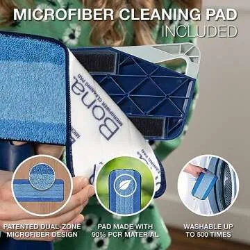 Bona Premium Microfiber Floor Mop System for Every Home