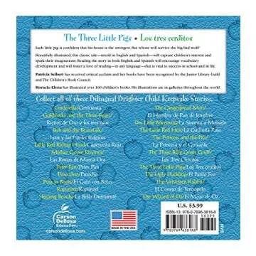 The Three Little Pigs Los Tres Cerditos Bilingual Storybook—Classic Children's Books With Illustra...