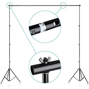 Neewer 8.5ft X 10ft Background Stand System for Photographers