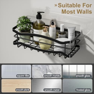 TOPCHASE Shower Caddy - 3 Pack Bathroom Organizer