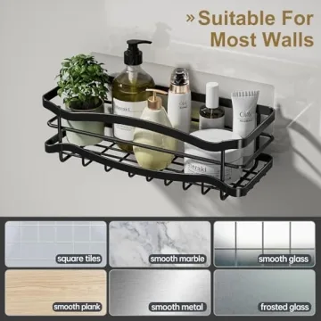 TOPCHASE Shower Caddy - 3 Pack Bathroom Organizer