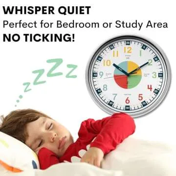 Engaging Non Ticking Kids Clock for Learning Time