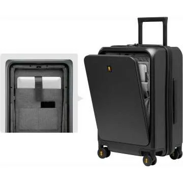 Lightweight Hardside Carry-On Suitcase with USB Port