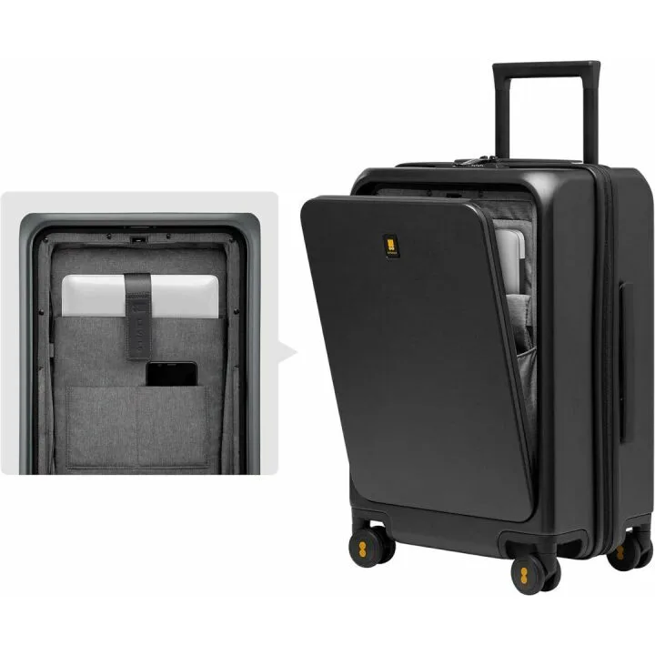 Lightweight Hardside Carry-On Suitcase with USB Port