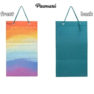 PACMAXI Hanging Brooch Pin Organizer for 96 Pins Storage