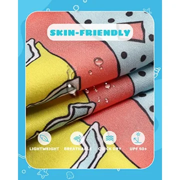 MaaMgic Boys Swim Trunks Quick Dry Vibrant Toddler Swimwear