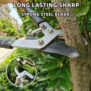 Heavy Duty Hedge Shears & Lopper Set for Gardening
