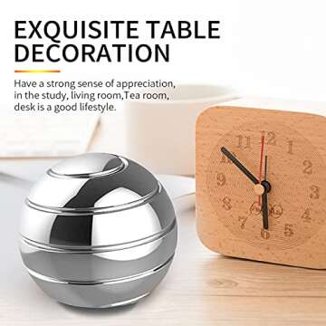 Aomeiter Optical Illusion Fidget Spinner Desktop Toy