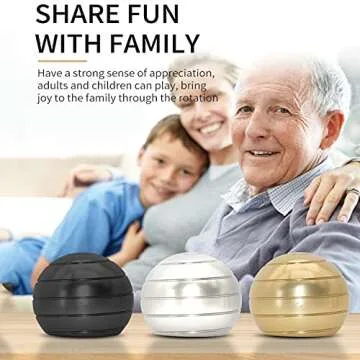 Aomeiter Optical Illusion Fidget Spinner Desktop Toy