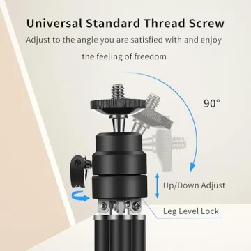 MamaWin Mini Webcam Tripod for Smartphones and Logitech C920 C922