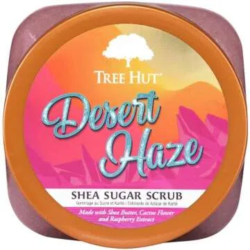 Tree Hut Desert Haze Shea Sugar Scrub | Exfoliating Body Scrub Removes Dead, Dry Skin for a Soft & H...