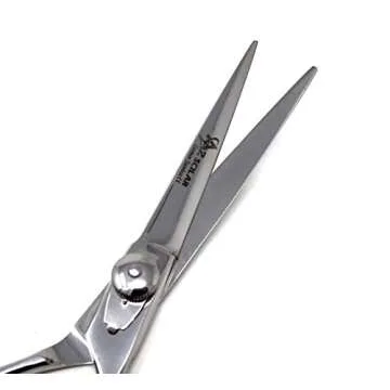 5.5" Professional Hair Cutting & Thinning Barber Scissors Set, Stainless Steel, Lightweight Razor Edge Haircut Scissors for Hair Salon, Hairdresser