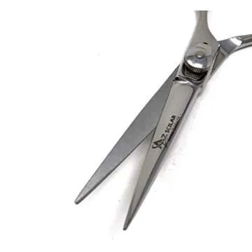 5.5" Professional Hair Cutting & Thinning Barber Scissors Set, Stainless Steel, Lightweight Razor Edge Haircut Scissors for Hair Salon, Hairdresser