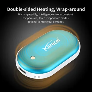 KARECEL Rechargeable Hand Warmer & Power Bank - 5200mAh