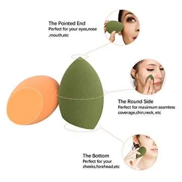 HIEIE Makeup Sponge Set: Quality & Affordable Beauty Blenders