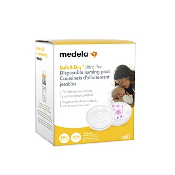 Medela Nursing Pads 60 Count for Comfortable Breastfeeding