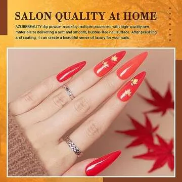 AZUREBEAUTY Dip Powder Nail Kit - 32 Colors, All Season Color Series Starter Kit - Dip System Essential Liquid, Recycling Tray Set for French Nail Art Manicure Salon DIY Home