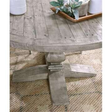 Kosas Home Sagrada Table - Stylish Solid Wood for 5