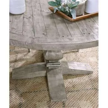 Kosas Home Sagrada Table - Stylish Solid Wood for 5