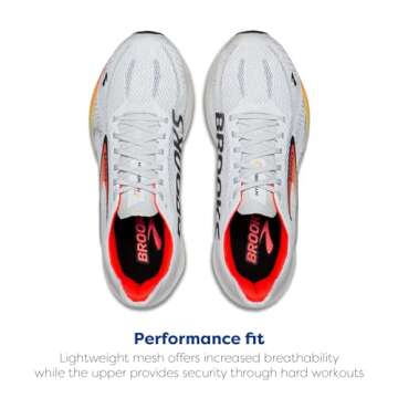 Brooks Women’s Hyperion Max 2 Neutral Running Shoe - Illusion/Coral/Black - 7.5 Medium