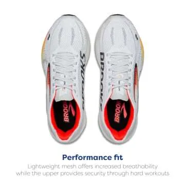 Brooks Women’s Hyperion Max 2 Neutral Running Shoe - Illusion/Coral/Black - 7.5 Medium