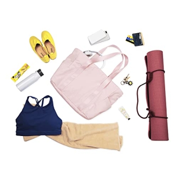 BAGSMART Women's Tote Bag for Gym, Work and Travel