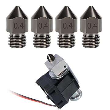 3D Printer Nozzles Set - 11PCS MK8 Hardened Steel Nozzles