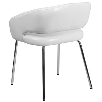 Stylish LeatherSoft Side Reception Chair for Modern Comfort