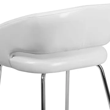 Stylish LeatherSoft Side Reception Chair for Modern Comfort