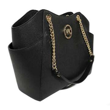 Michael Kors Women's Jet Set Travel Tote No Size (Black)